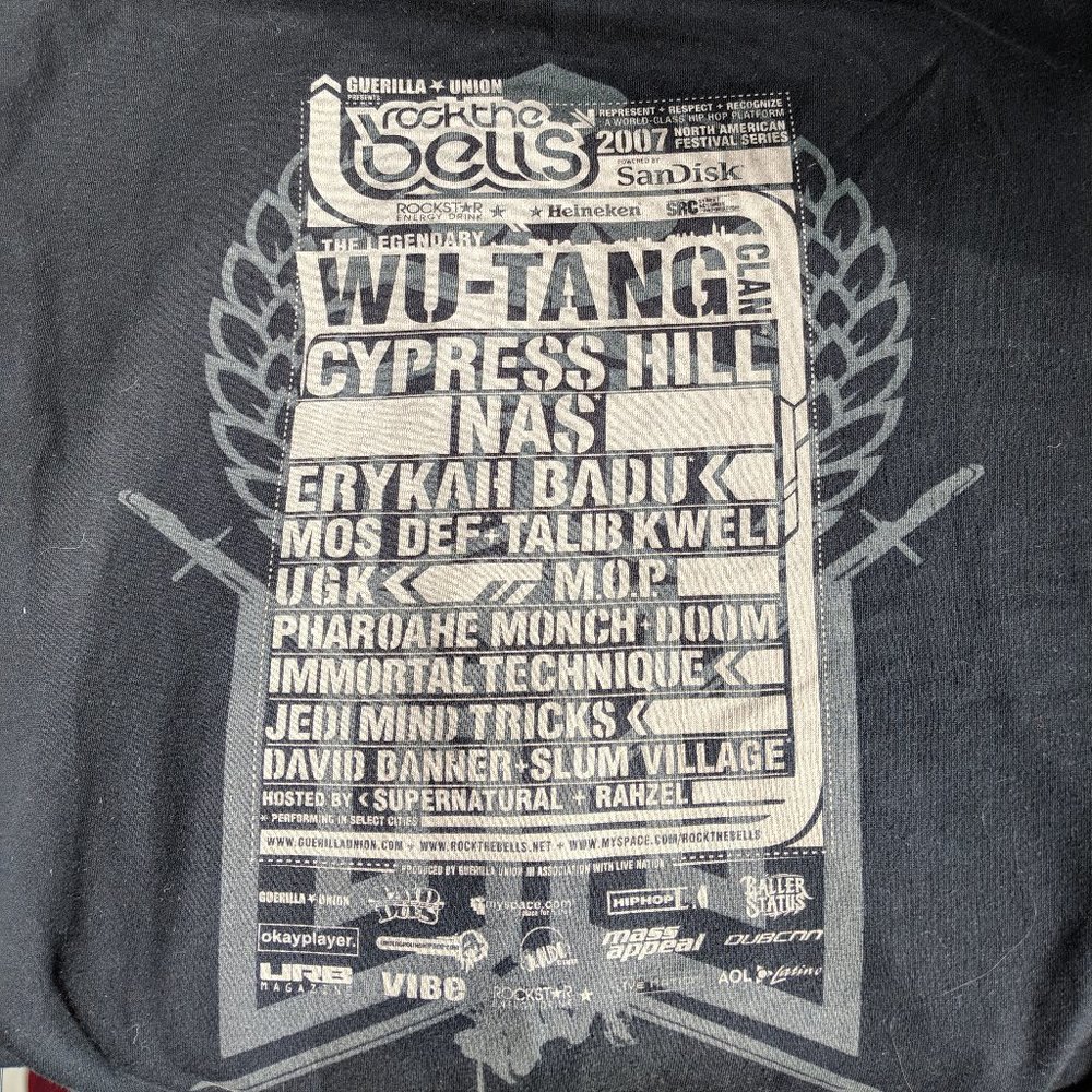 Rare Rock the bells 2007 hip hop festival
